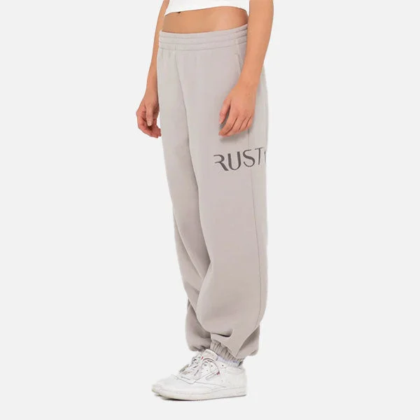 Rusty Signature OS Track Pants - Grey Cloud